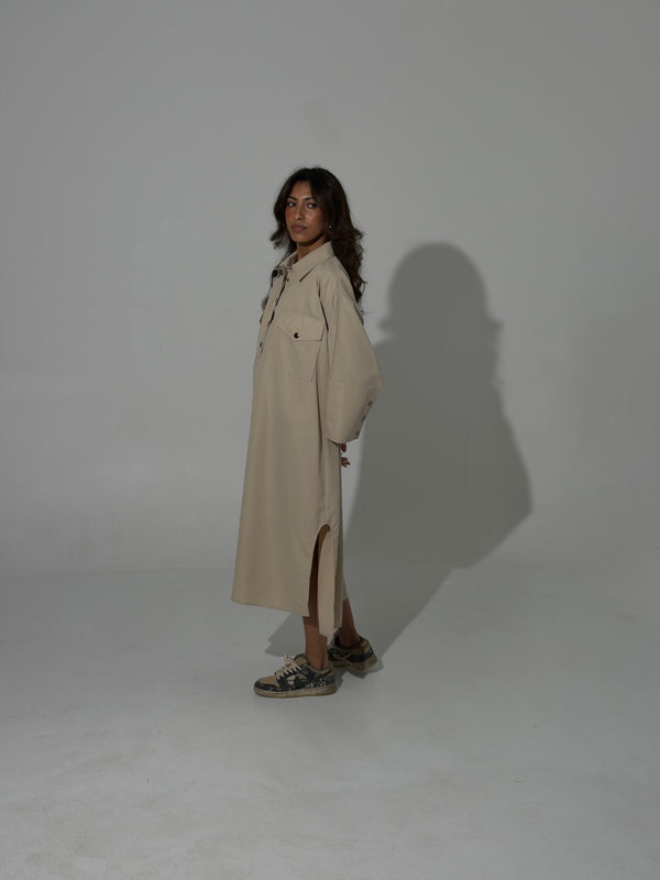 Beige A-Line