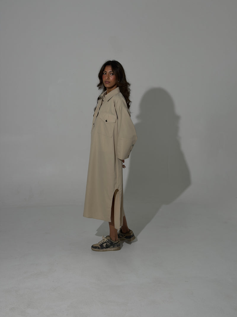 Beige A-Line