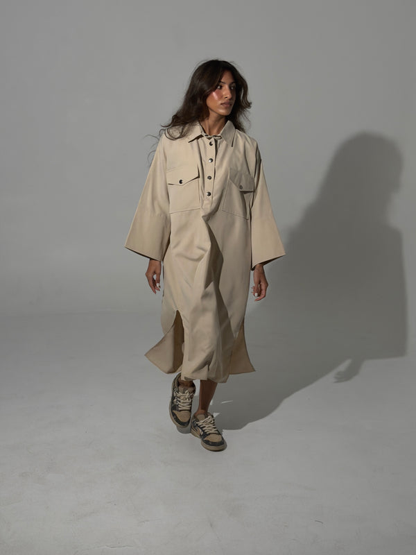 Beige A-Line